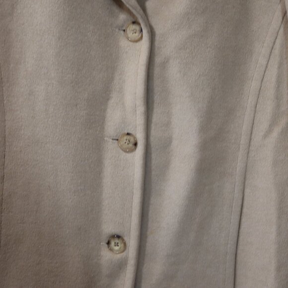 Larry Levine Design 100% Camel Hair Long Line Trench Coat 10 - Picture 3 of 16